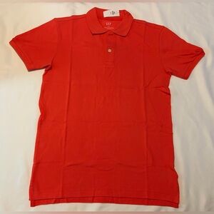 GAP Cayenne Stretch Polo Shirt Size XS Tp New